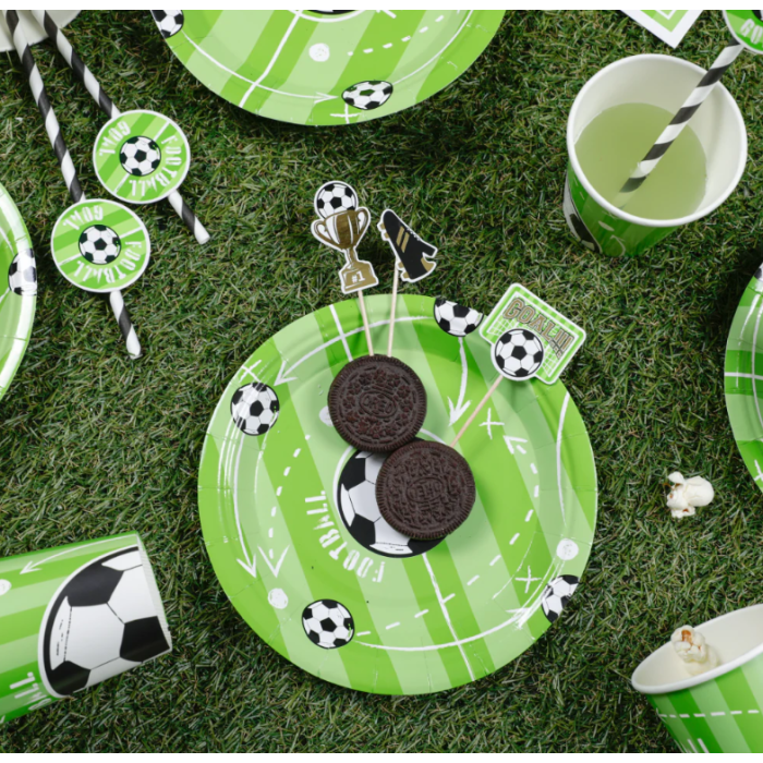 Pratos Futebol 18cm - Image 2