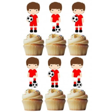 6 Topper Futebol Vermelho