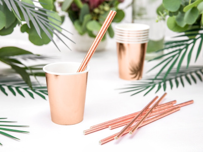Copos Rose Gold 220ml - Pack 6 - Image 2