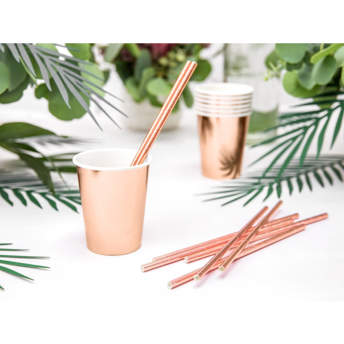 Copos Rose Gold 220ml - Pack 6 - Image 2