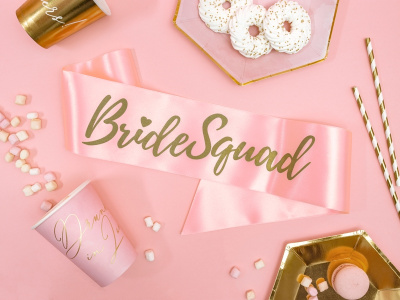 Copos Rosa e Ouro "LOVE" - Pack 6 - Image 2