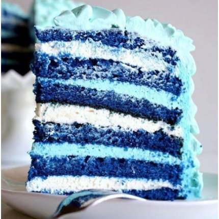 Preparado Bolo Blue Velvet - 500Gr