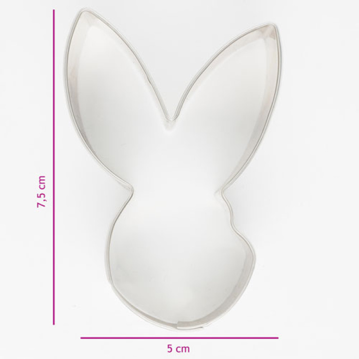 Cortante Cabeça Coelho - 7.5cm - Image 1