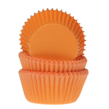 Mini Formas De Papel Laranja - Conj. 60