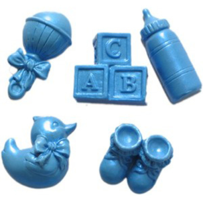 Molde Silicone Bébé - 5 Desenhos - Image 1