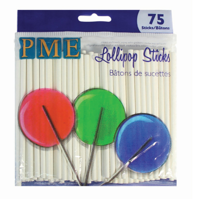 Conjunto 75 Paus Para Bolachas/Chupa - 9.5cm - Image 1