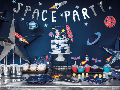 Espaço "SPACE PARTY" Sacos de Lembranças - Image 3
