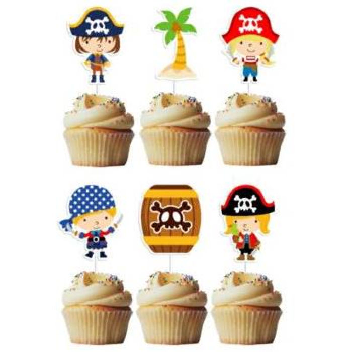 6 Topper Piratas - Image 1