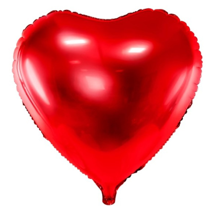 Balão Coração Vermelho - 45cm