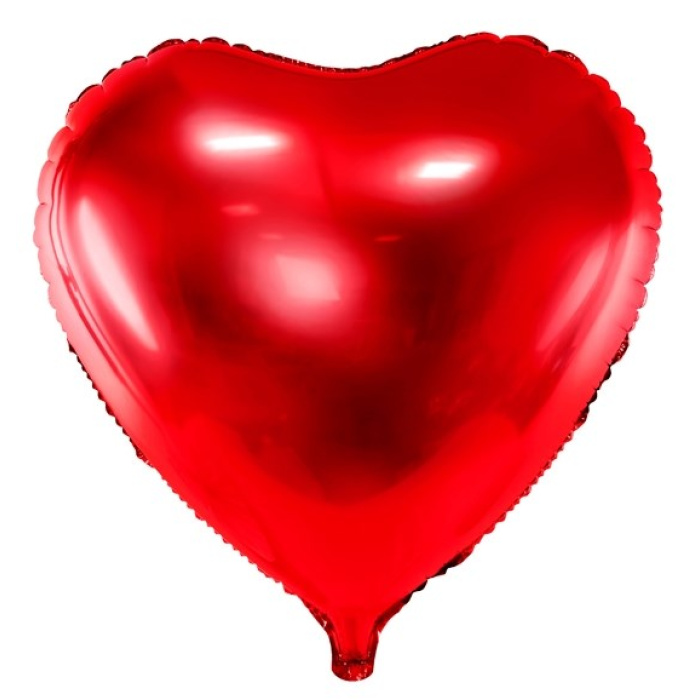 Balão Coração Vermelho - 61cm - Image 1