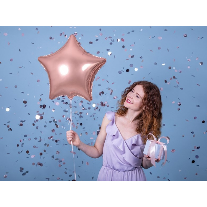 Balão Estrela Rose Gold - 48cm - Image 2