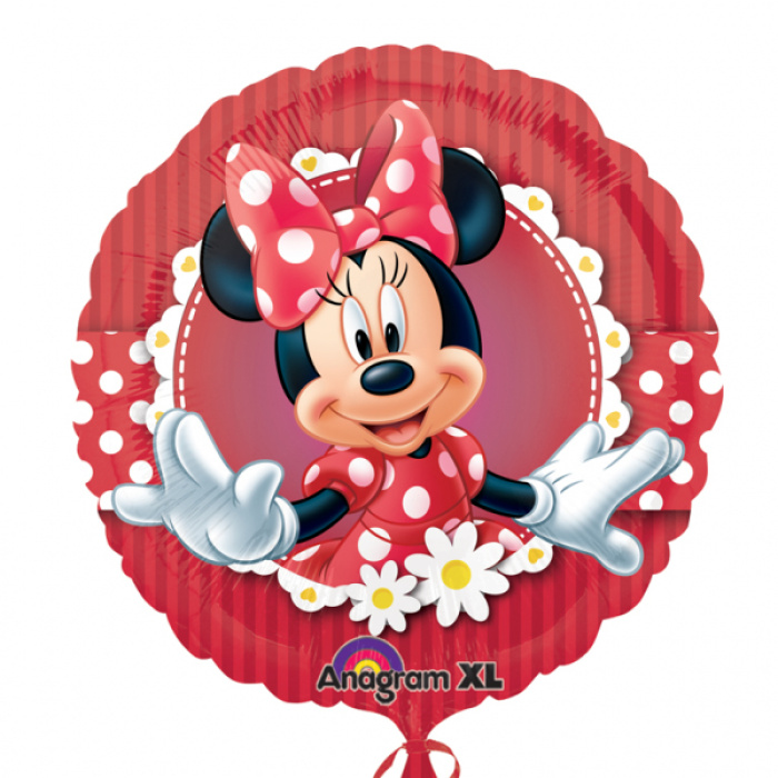 Balão Minnie Vermelha - 43cm - Image 1