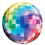 Balão Bola de Espelhos Colorida ORBZ - 40cm