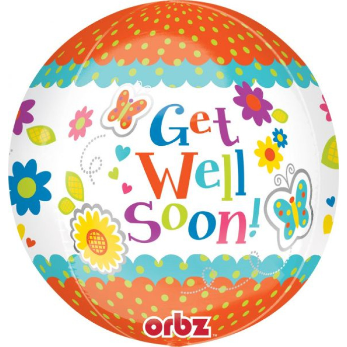 Balão ORBZ Get Well Soon! - Image 1