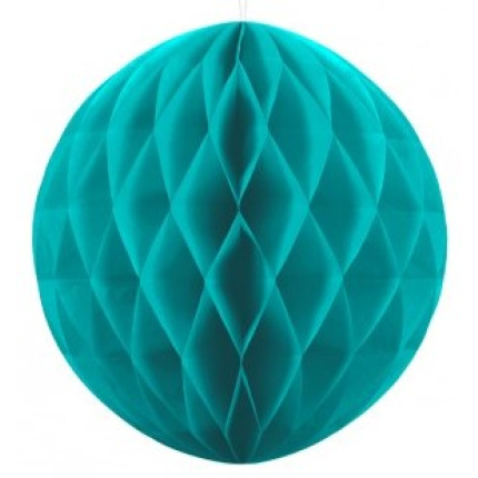 Bola de Papel Azul Caribe - 40cm
