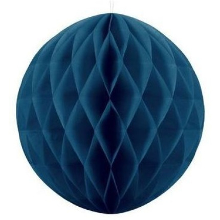 Bola de Papel Azul Escuro - 40cm