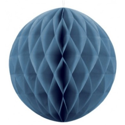 Bola de Papel Azul Navy - 40cm