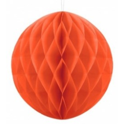 Bola de Papel Laranja - 40cm