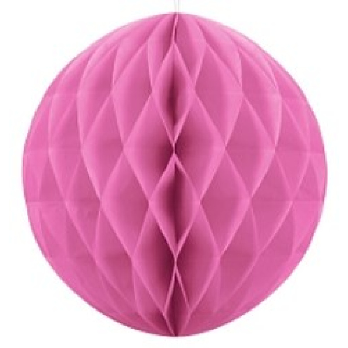Bola de Papel Rosa - 40cm - Image 1