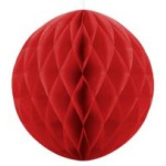 Bola de Papel Vermelha - 40cm