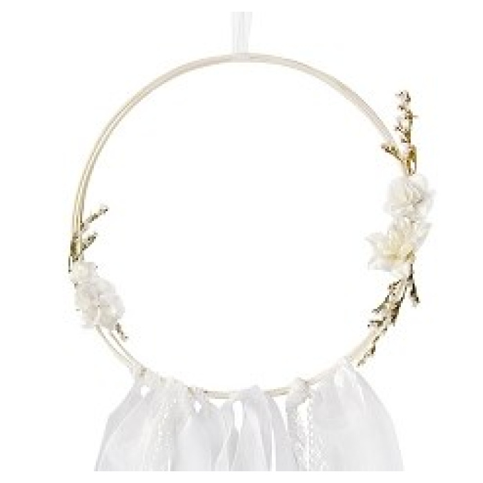 Decoração "Caça Sonhos" Tassel Branco - Pack 3 - Image 2