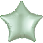 Balão Estrela Menta Pastel Mate - 46cm - Image 2