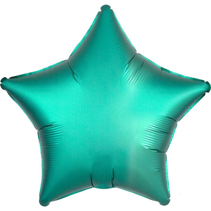 Balão Estrela Verde Mate - 56cm - Image 1