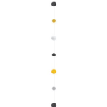 Fita Para Balão Metalizado e Glitter Ouro Prata e Preto