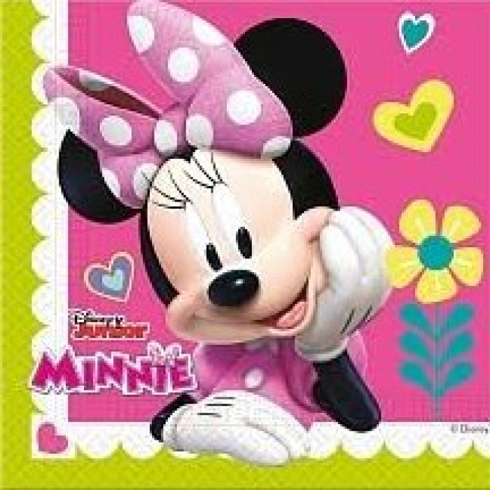 Minnie Rosa Guardanapos - Pack 20 - Image 1