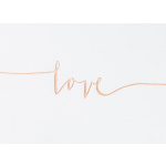 Guest Book Love Rose Gold - Image 2