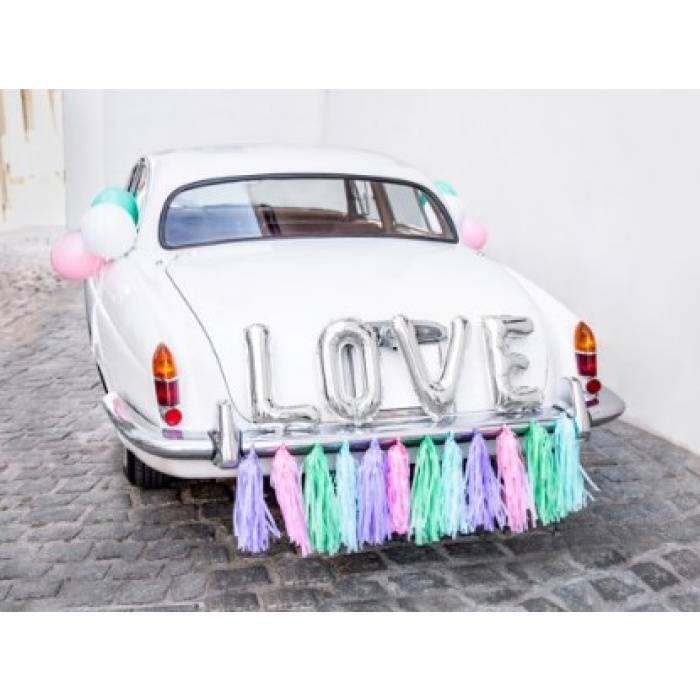 Kit Decoração Balões e Grinalda para Carro - Image 1