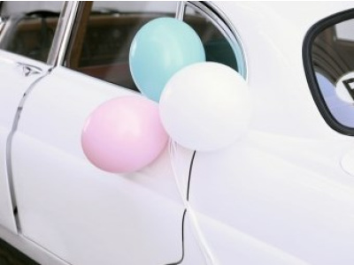Kit Decoração Balões e Grinalda para Carro - Image 3