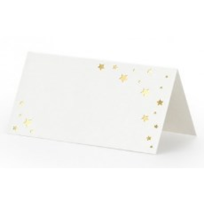Marcadores de Mesa Estrelinhas Ouro - Pack.10 - Image 1