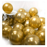 Balão ORBZ Liso Ouro - 40cm - Image 2