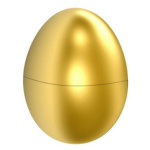 Caixa Ovo Páscoa Dourado