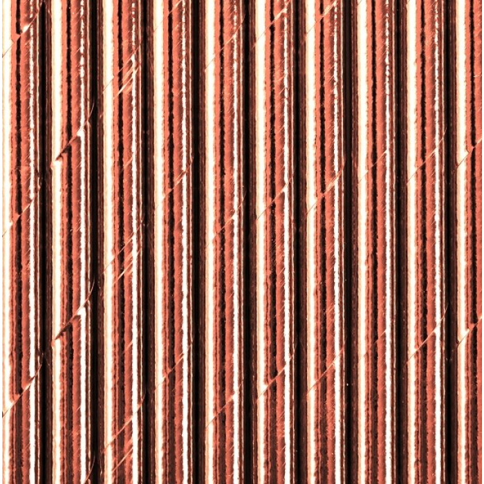 Palhinhas Papel Rose Gold - Pack 10 - Image 1