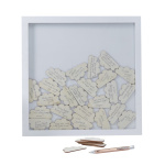 Guest Book Quadro Moldura com 30 Nuvens - Image 2