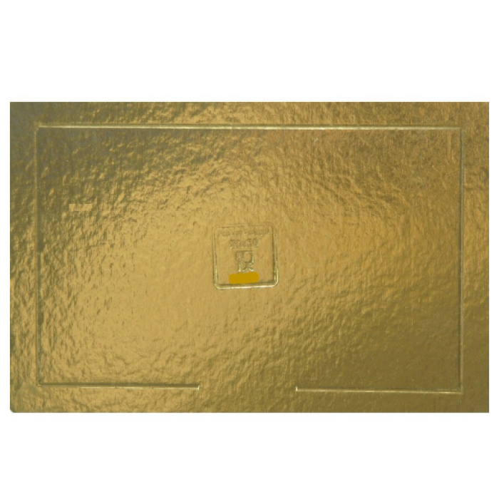 Prato Cartão Ouro - 25x35Cm - Image 1