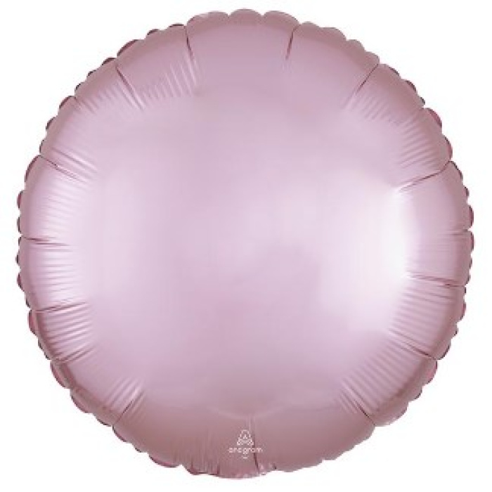 Balão Redondo Rosa Pastel Mate - 46cm - Image 2