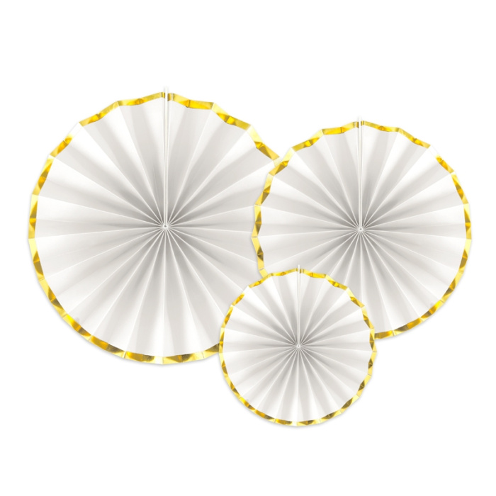 Rosetas Branca e Ouro - Pack 3 - Image 1