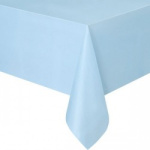 Toalha de Mesa Lisa Azul Claro 274cm