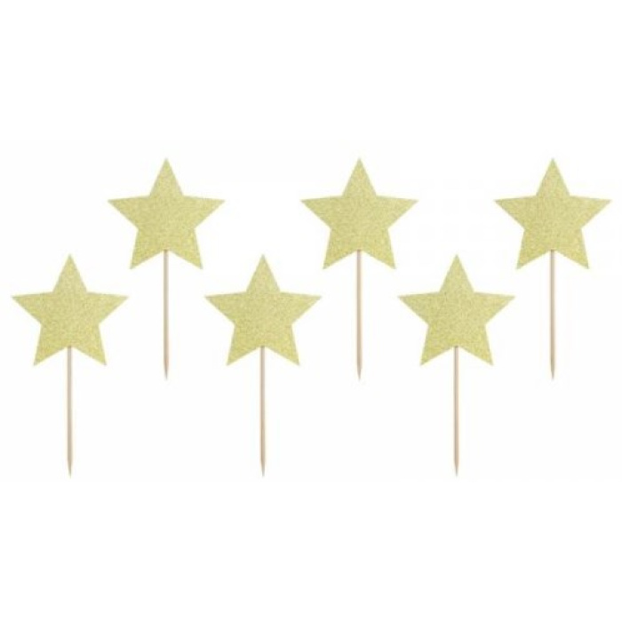 Topper Estrelas Douradas - Image 1