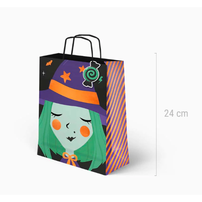 Sacola de Presente da Bruxinha Halloween - Image 9