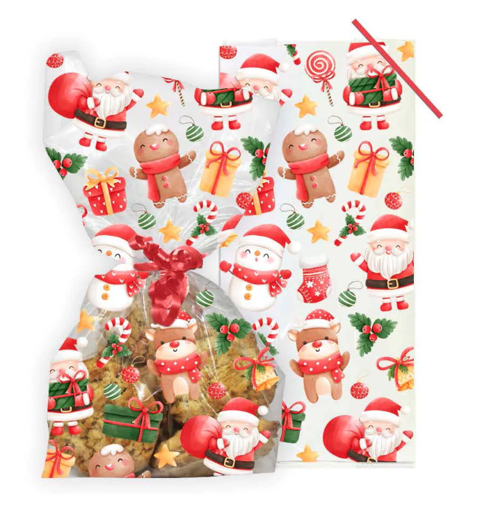 saco-pai-natal-a1 Sacos Bolachas Natal – Pack 20 - Image 1