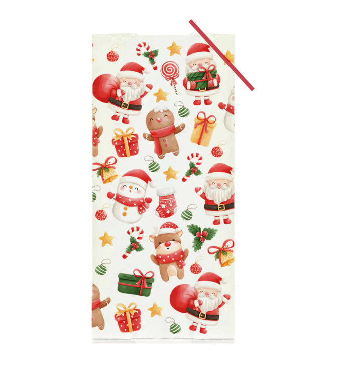 saco-pai-natal-a3 Sacos Bolachas Natal – Pack 20 - Image 2