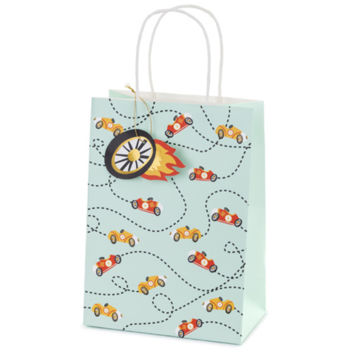 Sacos de Presentes Carros de Corrida - Image 1