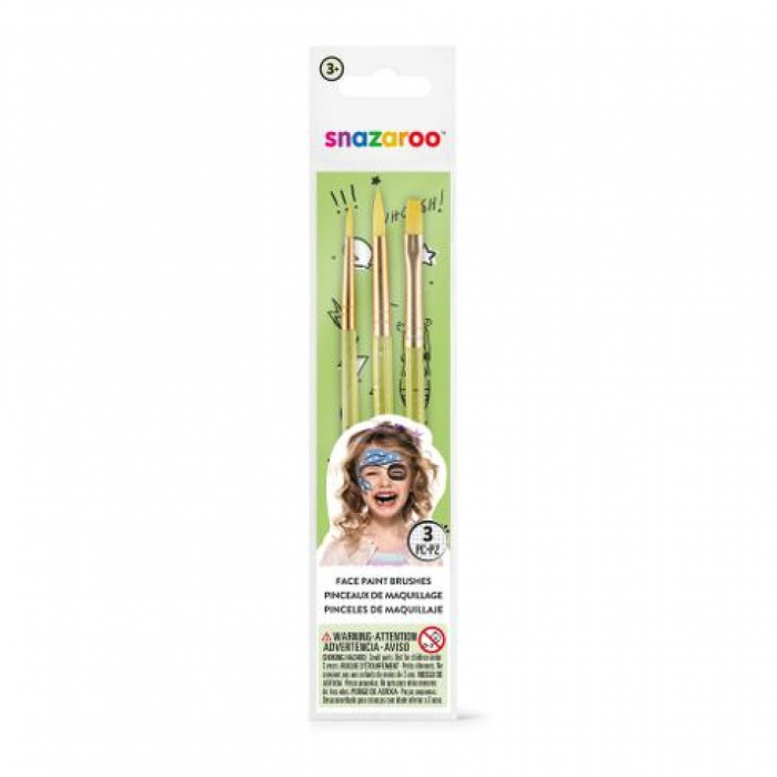 Pincéis Pintura Facial Pack.3 - Snazaroo - Image 2
