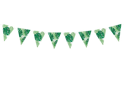 Banner Bandeirolas Tropical - 130 cm - Image 2