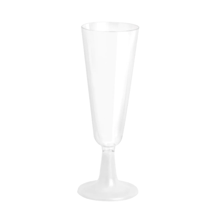Taça Flute Champanhe Transparente - Pack 4