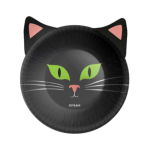 Taças Gato Preto Halloween - Pack 6